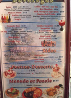 La Roca Mexican menu