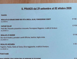 Officine La Fabbrica Del Buon Gusto menu