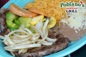 Poblano's Mexican Grill food