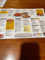 Hooters menu