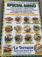 Le Terrazze food