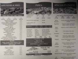 Biancas Pizza Pasta menu