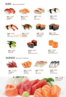 Le Paradis Du Sushi menu