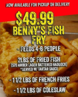 Benny Brewing Co. food