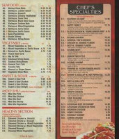 China Cafe menu