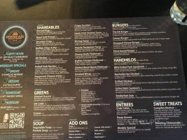 Dented Keg Brewing Company menu