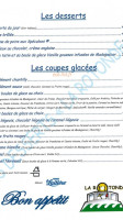 La Rotonde menu