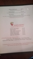 Kline's Club 88 menu