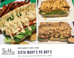 Sista Mary's Soul Food food