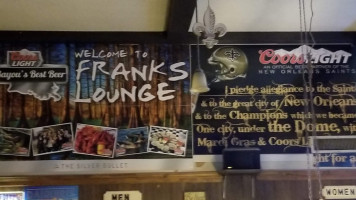 Frank's Lounge food