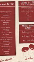 Lou Raiol menu