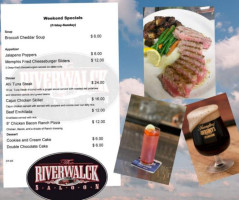 Riverwalck Saloon food