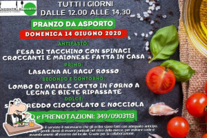 Incontri Di Gusto menu