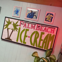 Palm Beach Ice Cream inside