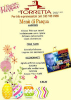 La Torretta menu