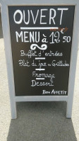 Auberge Des 4 Chemins menu