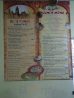 Gorditas Express menu