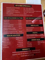 Reo's New Orleans Kitchen menu