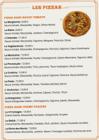 Nord Anim Pizza menu