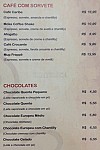 Plus Café menu