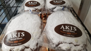 Aki's Bread Haus food