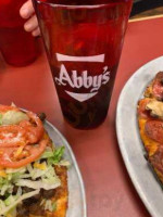 Abby's Legendary Pizza food