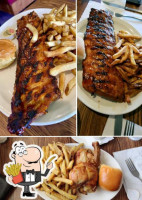 Haugen's Chicken Ribs Barbeque food