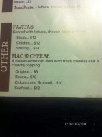 Keeley's Alehouse Grille menu