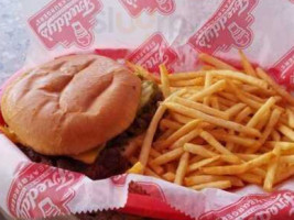 Freddy's Frozen Custard Steakburgers food