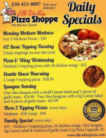 Elk Valley Pizza Shoppe food