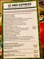 Restaurant Olivo menu
