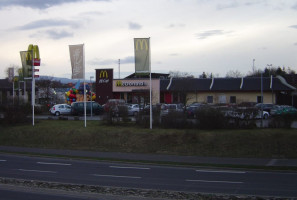 McDonald`s outside