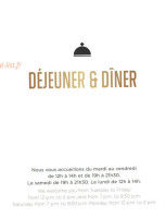 Le Keller, Champs Elysees Plaza menu