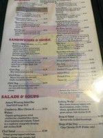 Mel Faye's Drive Inn menu