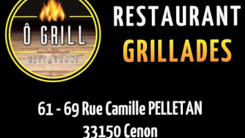 Ô Grill outside