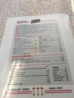 Spencer's Grill menu