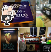 Los Tacos De Mexico food