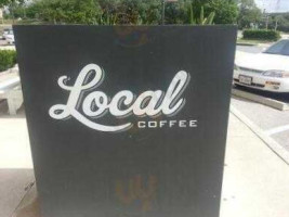Local Coffee outside