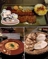 Sharq Oriental Veranda Shisha Lounge food