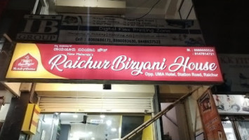 Raichur Biryani House menu