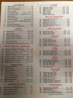 Tang's Wok menu