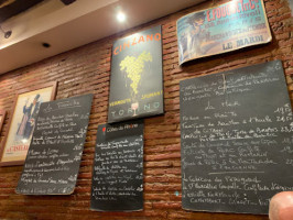 Le Bistrot a Vin menu