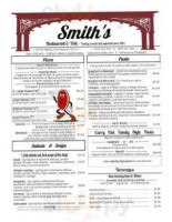 Smith's Restaurant & Deli menu