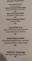 Urban Comforts Eatery menu