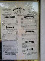 T N Crab Shack menu