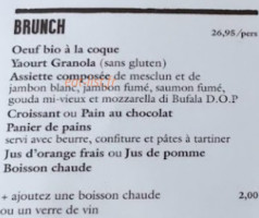 Le Pain Quotidien Vieux Lille menu