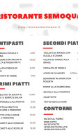 Semoqua Di Pasqualini Misal menu