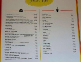 Schuller Grill menu