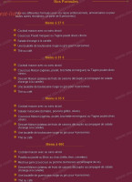 Maroc En Yvelines menu