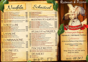 Gaststatte Schinderhannes menu